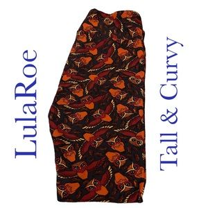 💼 LulaRoe Owl Print Leggings  ~ Tall & Curvy